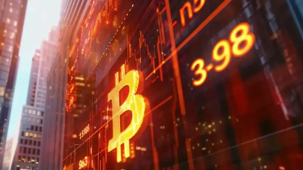 سقوط، بیت کوین، پایین، قیمت، گذشته